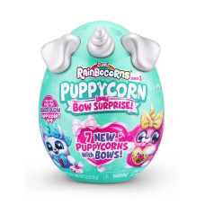 Мягкая игрушка сюрприз яйцо Rainbocorns Puppycorn Bow Зуру