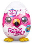 Мягкая игрушка сюрприз яйцо Зуру Pets Alive Птичка