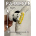 Заколка крабик краб для волос пушистый плюшевый Hello Kitty