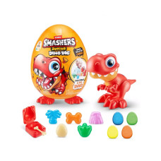 Игрушка фигурка сюрприз яйцо Зуру Smashers Junior Dino DIG
