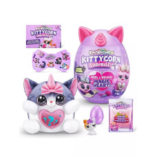 Мягкая игрушка сюрприз яйцо Rainbocorns Kittycorn Зуру