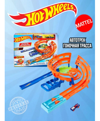 Автотрек Хот Вилс Action Гоночная трасса HKT17
