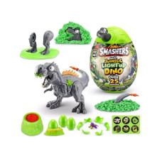 Игрушка сюрприз яйцо Зуру Smashers Jurassic Lightup Dino