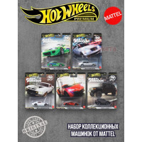 Набор машинок Хот Вилс Премиум Fast Furious HNW46