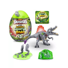 Игрушка сюрприз Smashers mini Jurassic Lightup Dino красный