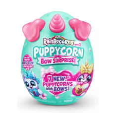 Мягкая игрушка сюрприз яйцо Rainbocorns Puppycorn Bow Зуру
